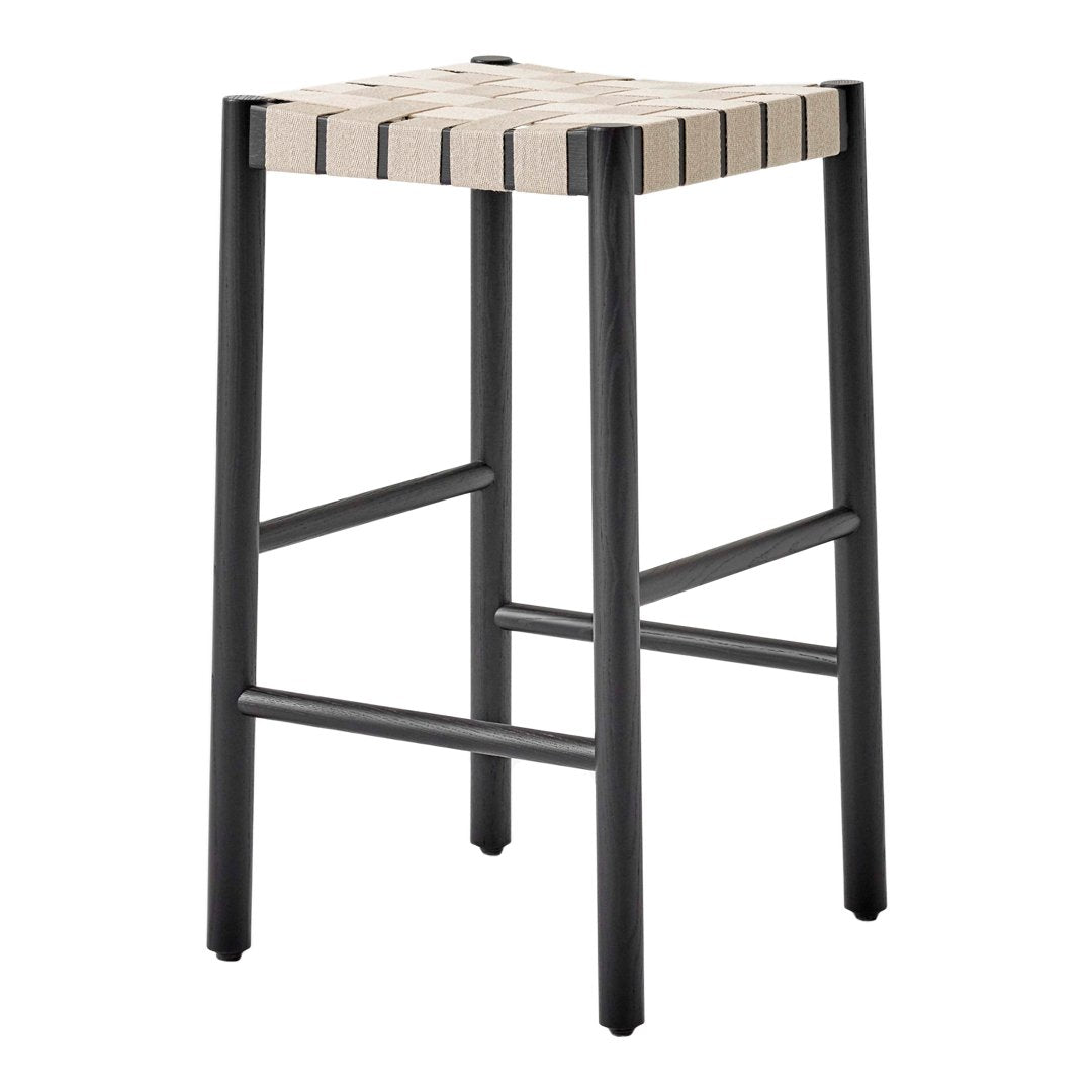 Betty TK7 Counter Chair - Modern Bar Stool for Kitchen Island, Breakfast Nook & Home Bar - Adjustable Height & Comfortable Back Support