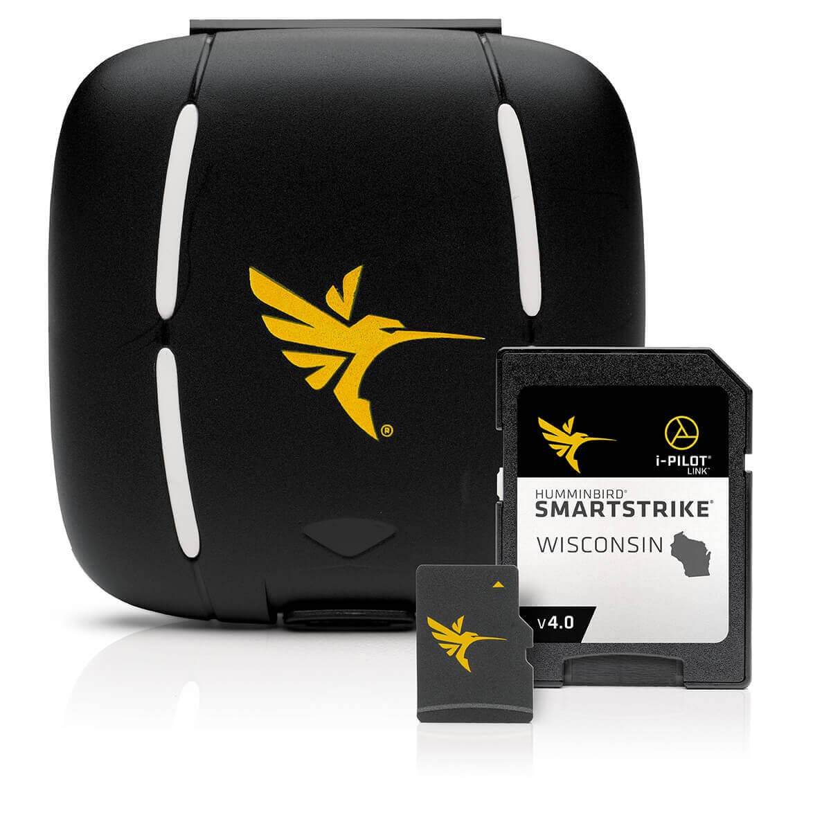 Humminbird 600041-4 SmartStrike Wisconsin V4 Digital GPS Maps Micro SD Card - Perfect for Fishing, Boating & Marine Navigation in Wisconsin Lakes