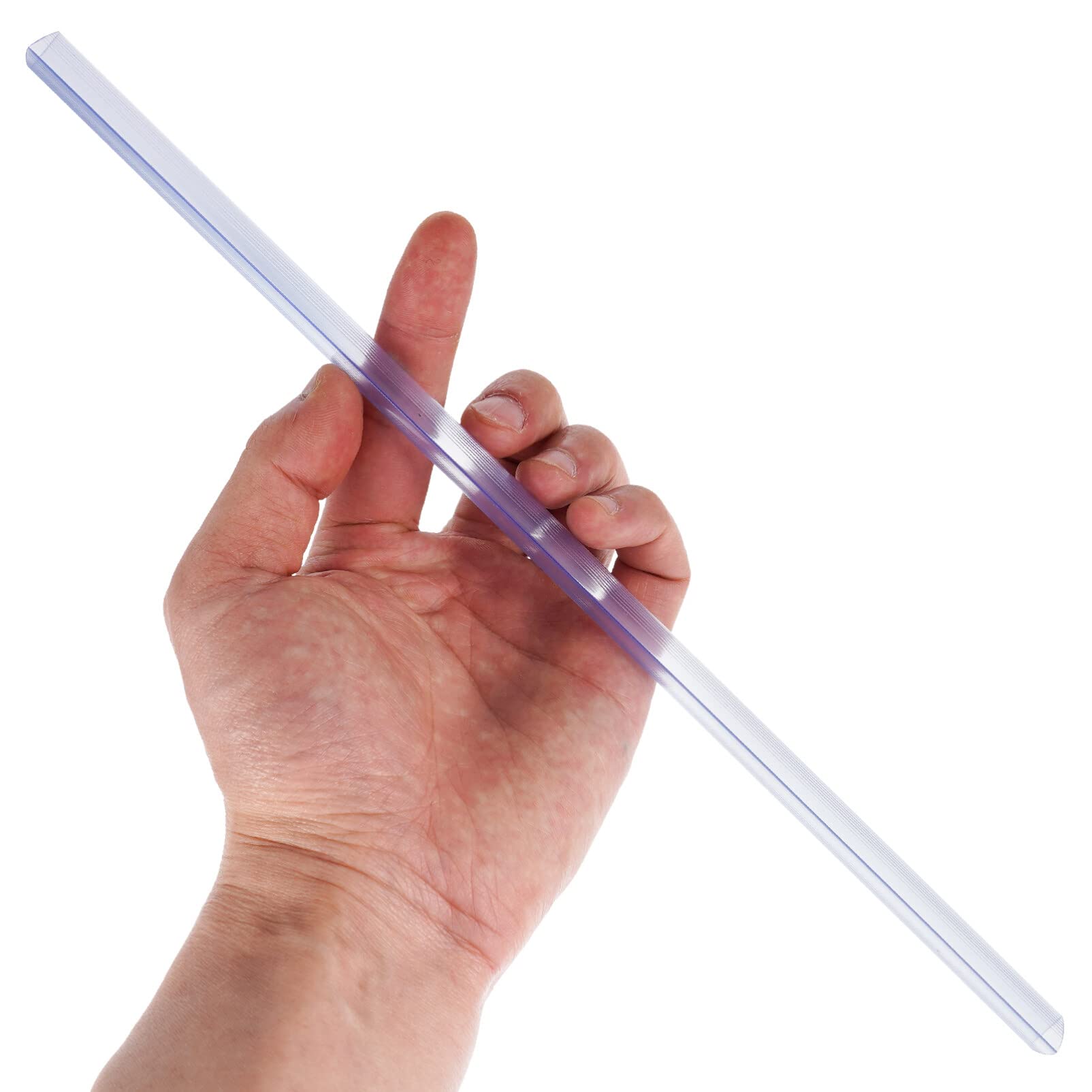 Cabilock 10pcs A4 Plastic Folder Binding Bars - Slide Grip Spine Bars for Report Covers, Office Supplies & Document Organization | Perfect for School, Office & Home Filing Needs
