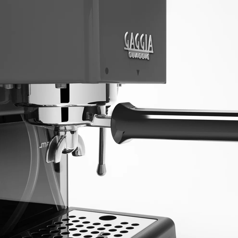 Gaggia Classic Pro E24 Espresso Machine - Stainless Steel Industrial Gray | Professional Home Barista Coffee Maker for Latte & Cappuccino | Perfect for Kitchen, Office & Coffee Shop Use