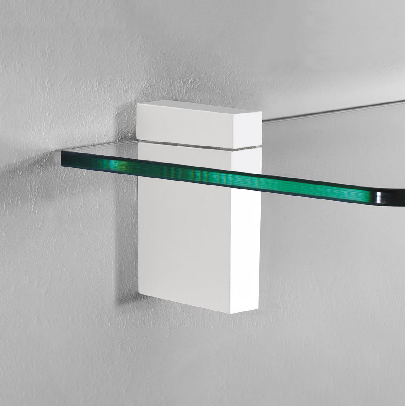 CUADRO MAXI Shelf Clip - Heavy Duty Shelf Brackets for Floating Shelves, Wall Mounted Storage Organizer - Perfect for Kitchen, Bathroom, Garage & Home Office Organization