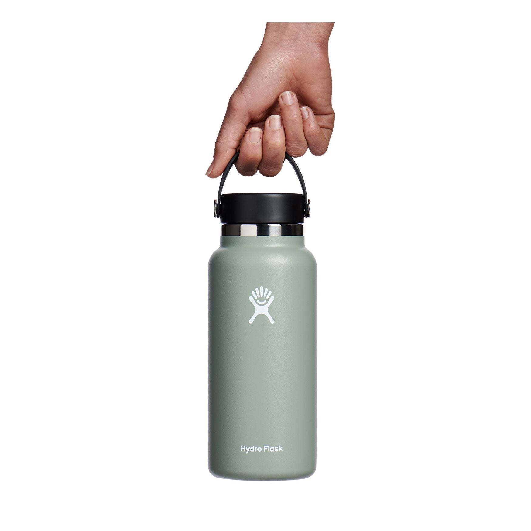 Hydro Flask 32 oz Wide Mouth Water Bottle with Flex Cap - Insulated Stainless Steel for Hiking, Gym & Outdoor Adventures