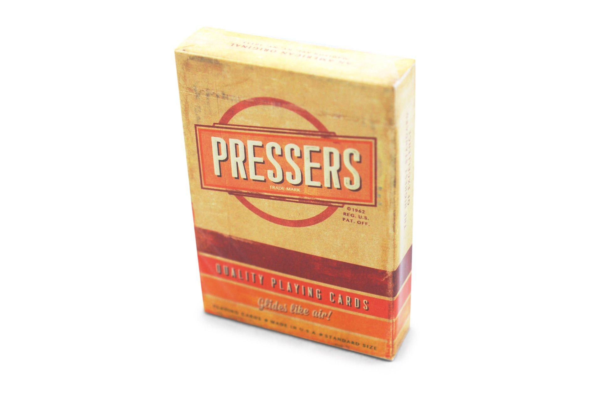 Premium Pressers Playing Cards - 52 Deck of High-Quality Poker Cards for Magic Tricks, Card Games & Casino Night - Perfect for Poker, Blackjack, Solitaire & Family Game Nights