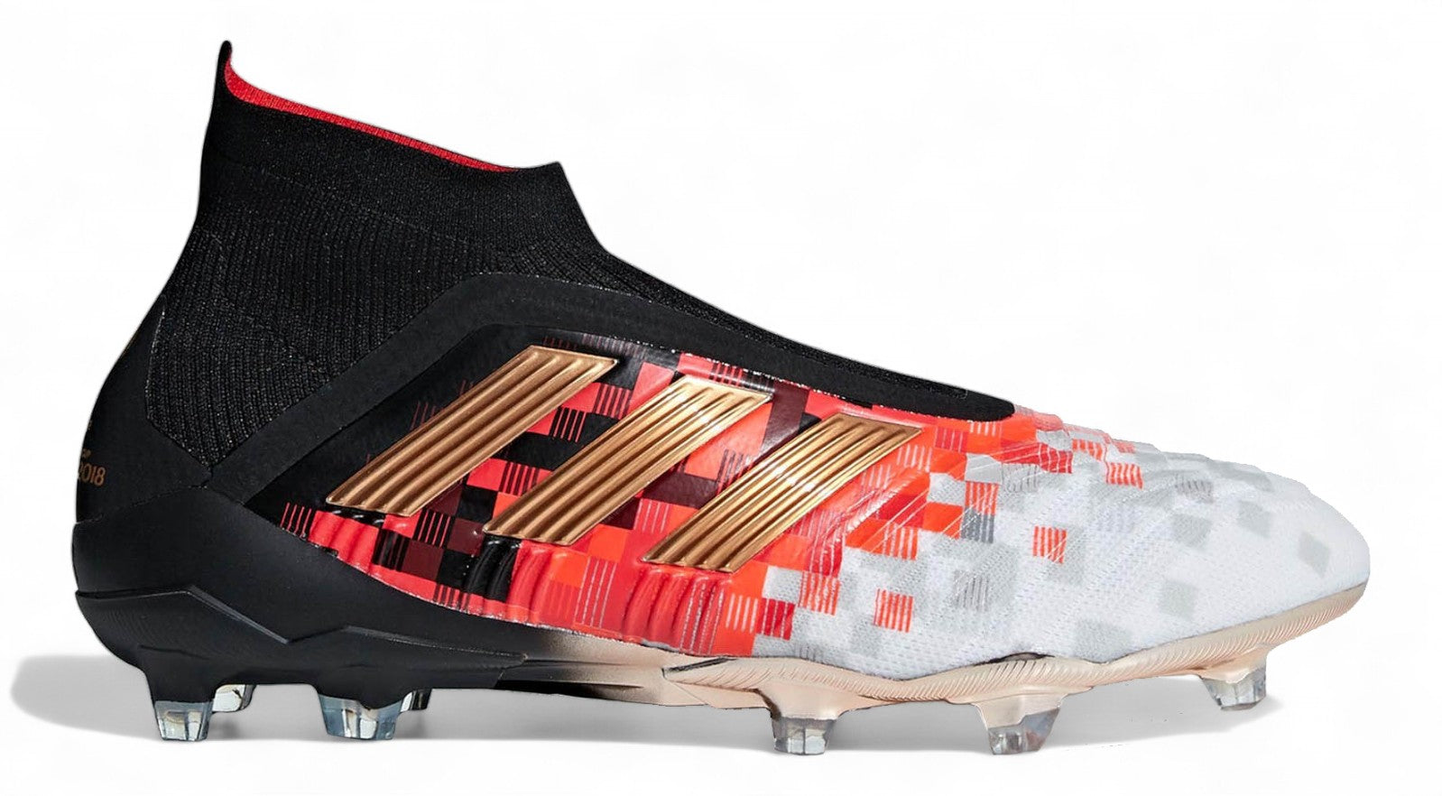Adidas Predator 18+ FG Telstar Soccer Cleats - High-Performance Football Shoes for Firm Ground, Perfect for Professional Matches & Training Sessions