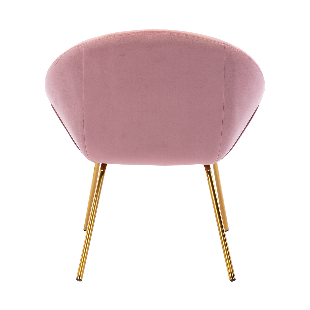 Luxury Halo Velvet Lounge Chair - Modern Velvet Upholstered Accent Chair for Living Room, Bedroom & Office - Soft & Comfortable Reading Chair with Sturdy Metal Legs - Perfect for Relaxing, Reading & Decor