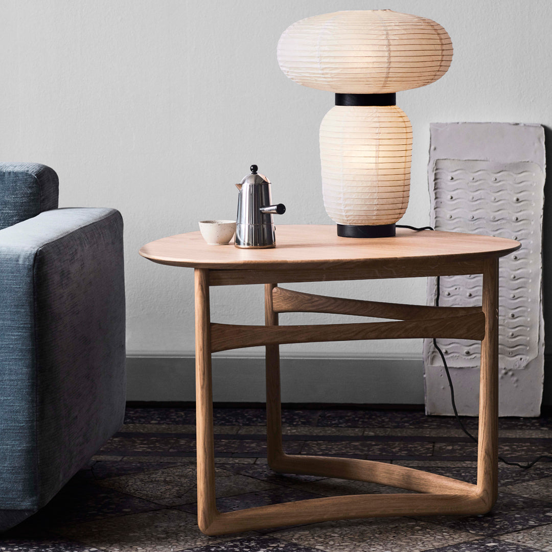 Drop Leaf HM5 Lounge Table - Extendable Coffee Table for Small Spaces, Perfect for Living Room, Bedroom, or Office Use