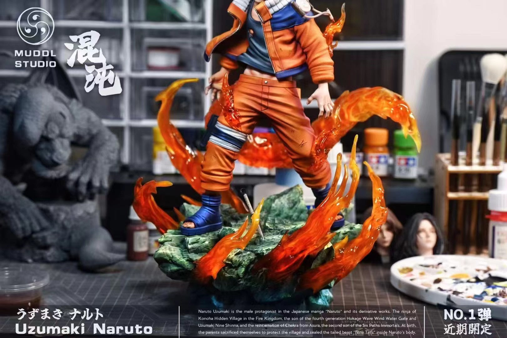 Naruto Uzumaki Anime Figure - High-Quality Collectible Action Figure for Naruto Fans | Perfect for Home Display, Office Decor, and Anime Collections