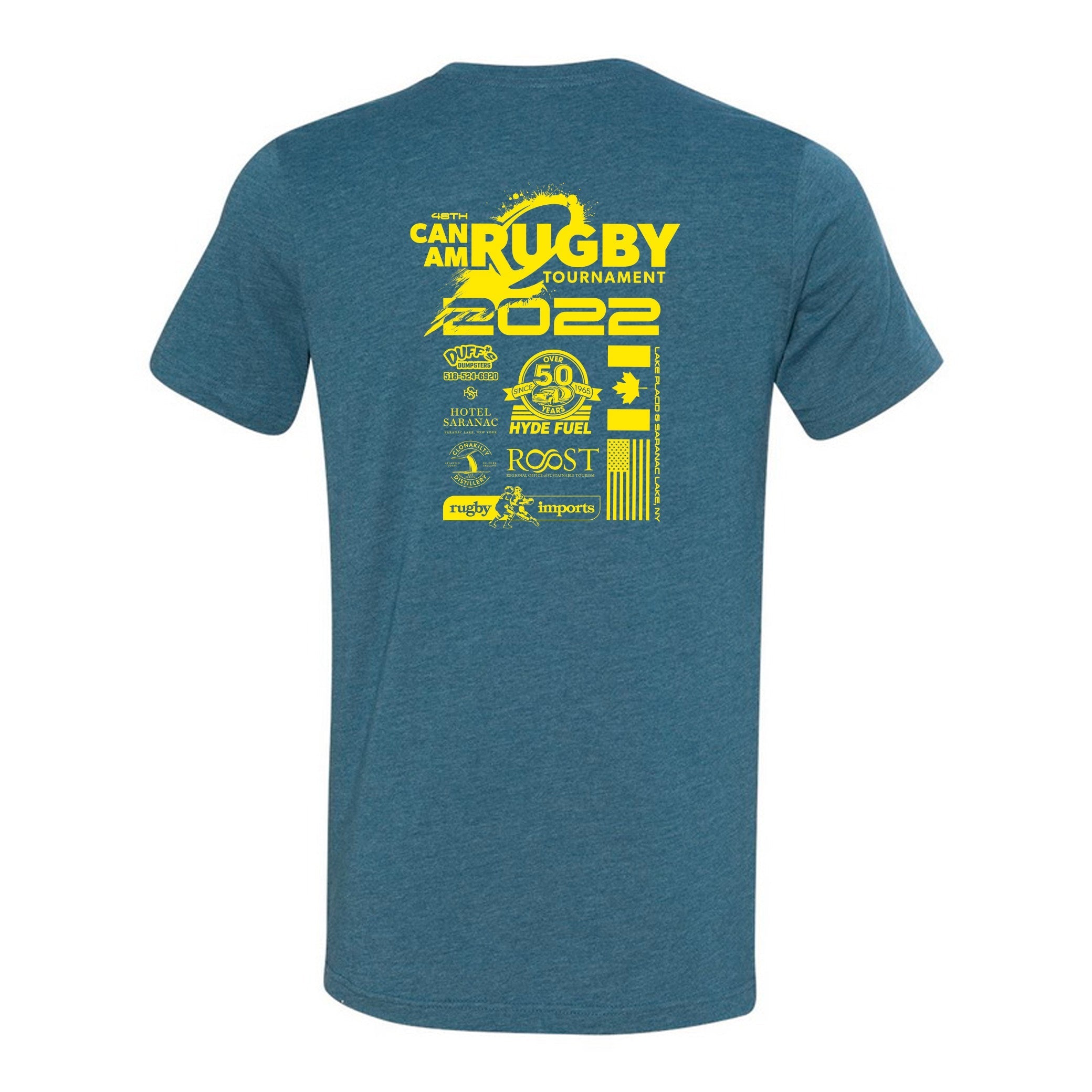 2022 Can Am Tournament T-Shirt - Men's Comfortable Cotton Tee for Sports, Casual Wear & Outdoor Activities