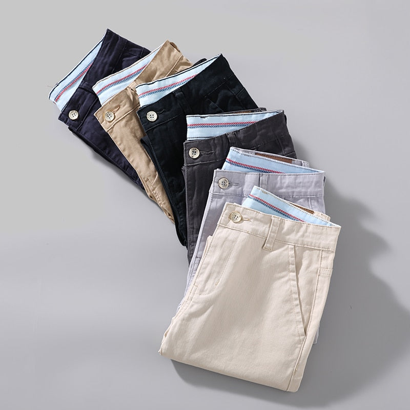 AntoniosClothing Business Cotton Pants for Men & Women | Comfortable Office & Casual Wear | Perfect for Work, Travel & Everyday Use