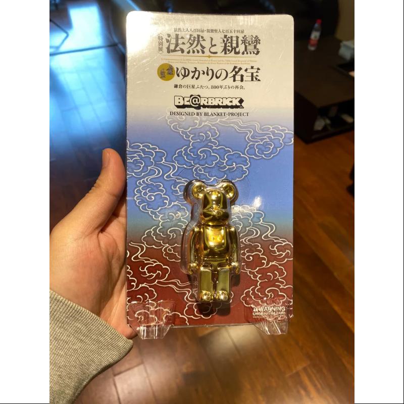 Limited Edition Medicom Be@rbrick 100% Bearbrick HONEN & SHINRAN Collectible Figure - Perfect for Anime Fans, Home Decor & Gift Giving