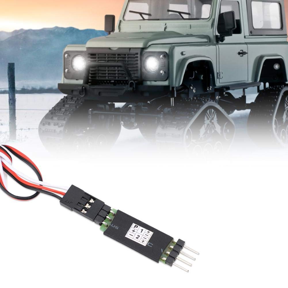 High-Speed RC Car Light Receiver Cord Switch - Upgrade Spare Part for Remote Control Cars | Perfect for Night Racing & Off-Road Adventures