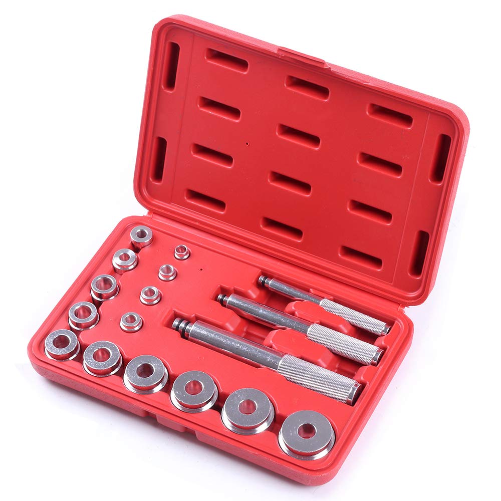 SCITOO Universal Bushing Bearing Installer & Remover Tool Kit for Cars & Motorcycles - Race & Seal Driver Set for Easy Auto Repair & Maintenance | Perfect for DIY Mechanics & Professional Workshops