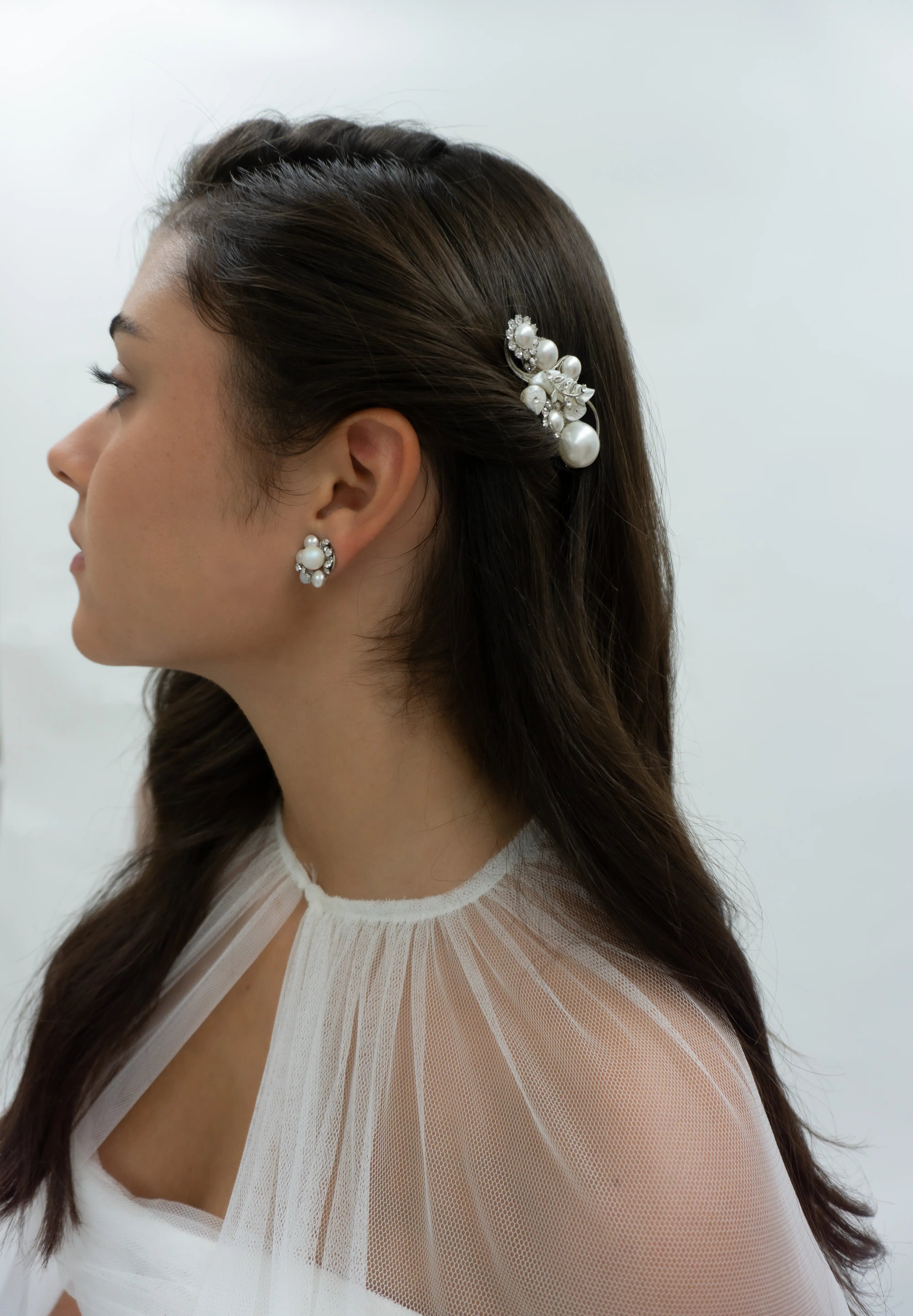 Nina Barrette Hair Clips - Elegant French Hair Barrettes for Women & Girls | Perfect for Weddings, Parties & Everyday Styling