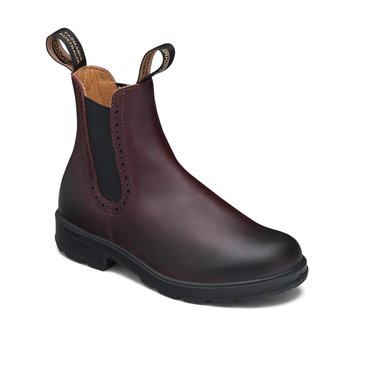 Blundstone 1352 Women's Chelsea Boots - Waterproof Leather Ankle Boots for Women, Comfortable Slip-On Shoes for Walking, Hiking & Outdoor Activities - Shiraz Color