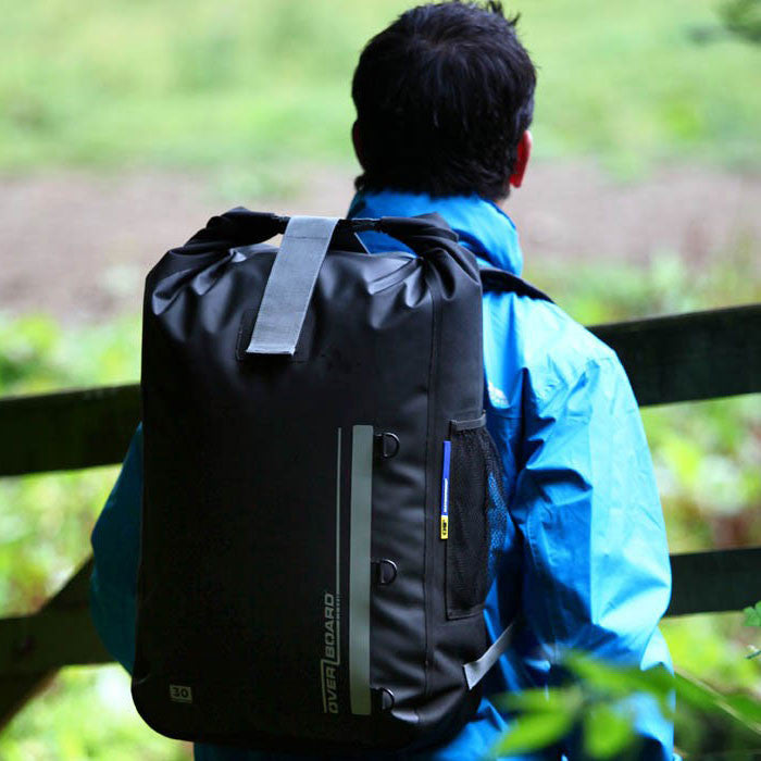 Overboard Classic 30L Waterproof Backpack - Lightweight Dry Bag for Kayaking, Boating, Hiking & Outdoor Adventures