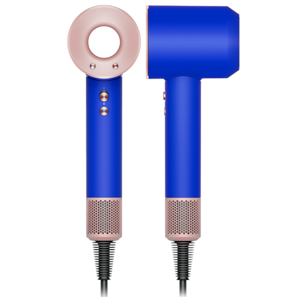 Dyson HD07 Supersonic Hair Dryer - Blue/Blush | Refurbished with 1 Year Warranty | Professional Salon Quality | Perfect for Home Use & Travel