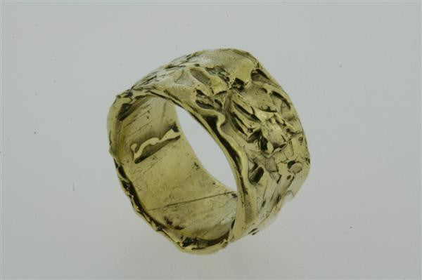 Premium Brass Nugget Band - Durable & Stylish Bracelet for Men & Women - Perfect for Casual Wear, Gifts & Jewelry Collections