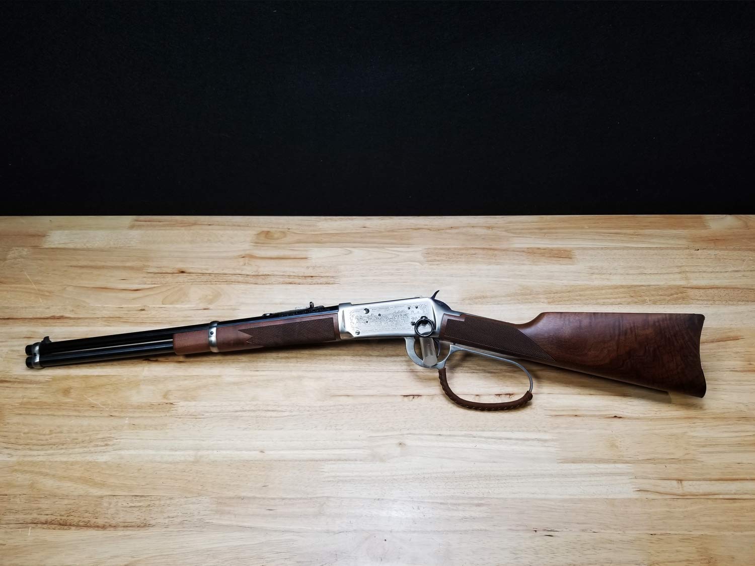 Handcrafted Large Loop Leather Lever Wrap - Premium Genuine Leather for Guns, Knives & Tools - Perfect for Hunting, Camping & Outdoor Adventures