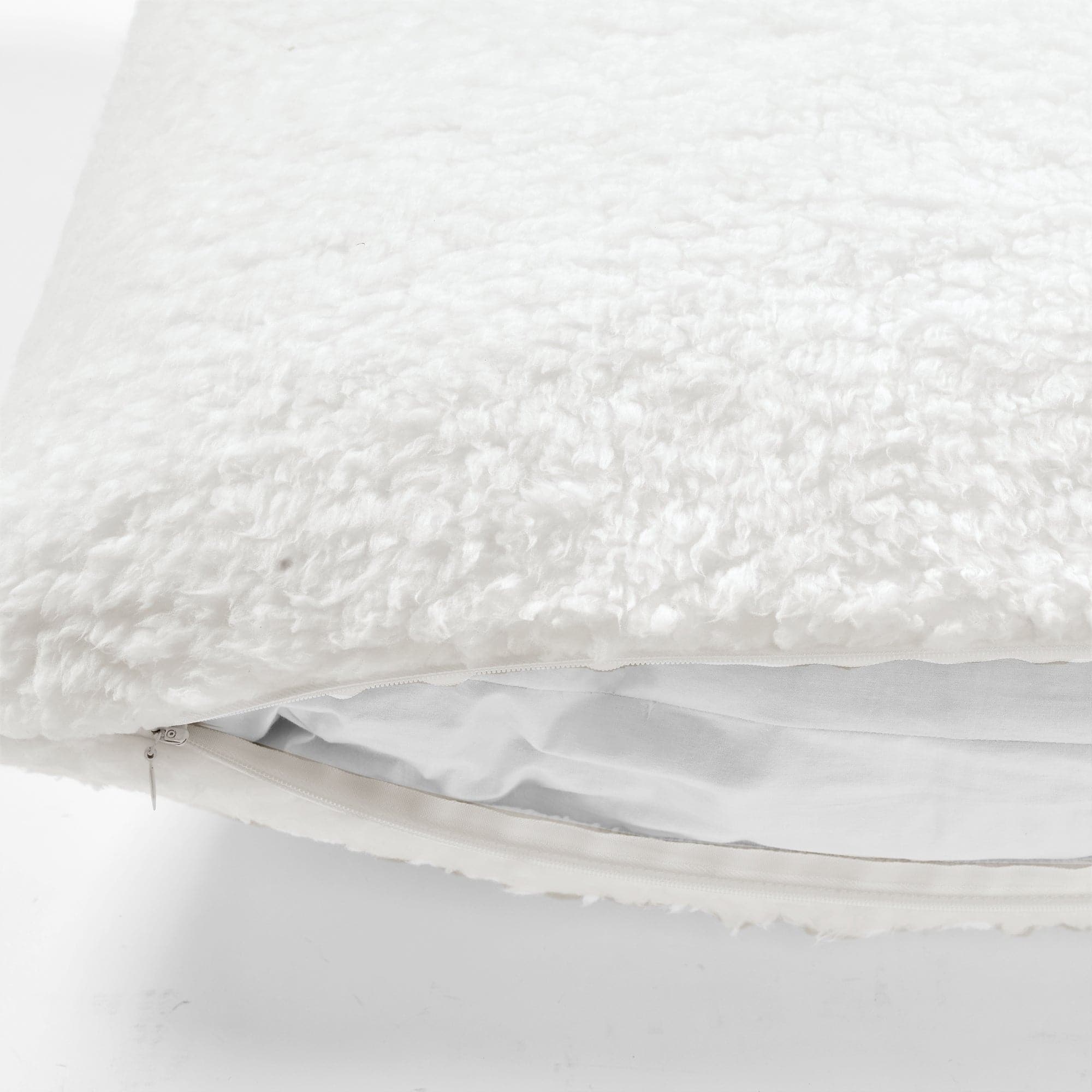 Soft & Cozy Reversible Sherpa Pillow Cover - Fluffy Decorative Throw Pillow Case for Couch, Bed, Sofa - Home Decor & Living Room Accent