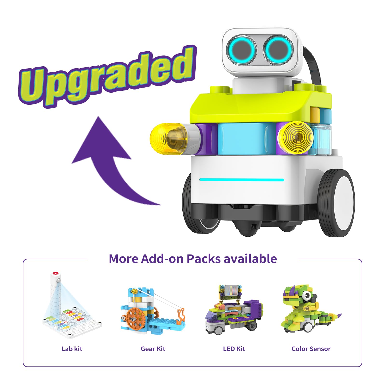 BOTZEES Classic Plus Coding Robots for Kids - Remote Control STEM Learning Toy, 8-in-1 Programmable Robot with AR Technology for Ages 4+ | Compatible with iOS, Android & Kindle Fire | Perfect for Homeschooling, Classroom Activities & Birthday Gifts
