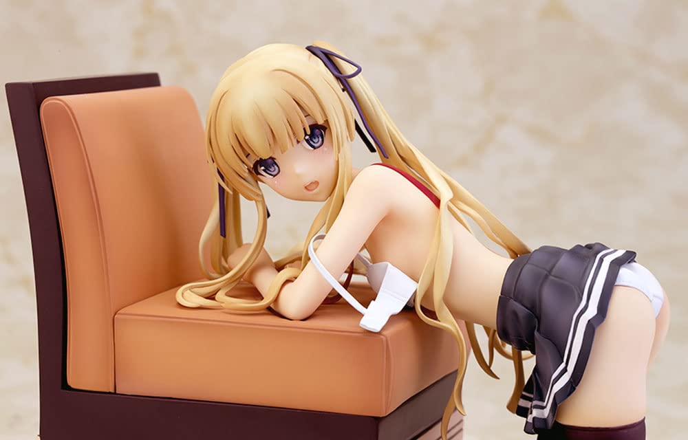 XIAOYUJJ 13.5cm/5.3inch Anime Figure - Eriri Spencer Sawamura 1/7 Scale Dressing Ver. Cute Loli Action Figure, PVC Collectible Doll for Adults | Perfect for Anime Fans, Home Decor, Gift Giving & Figure Collections