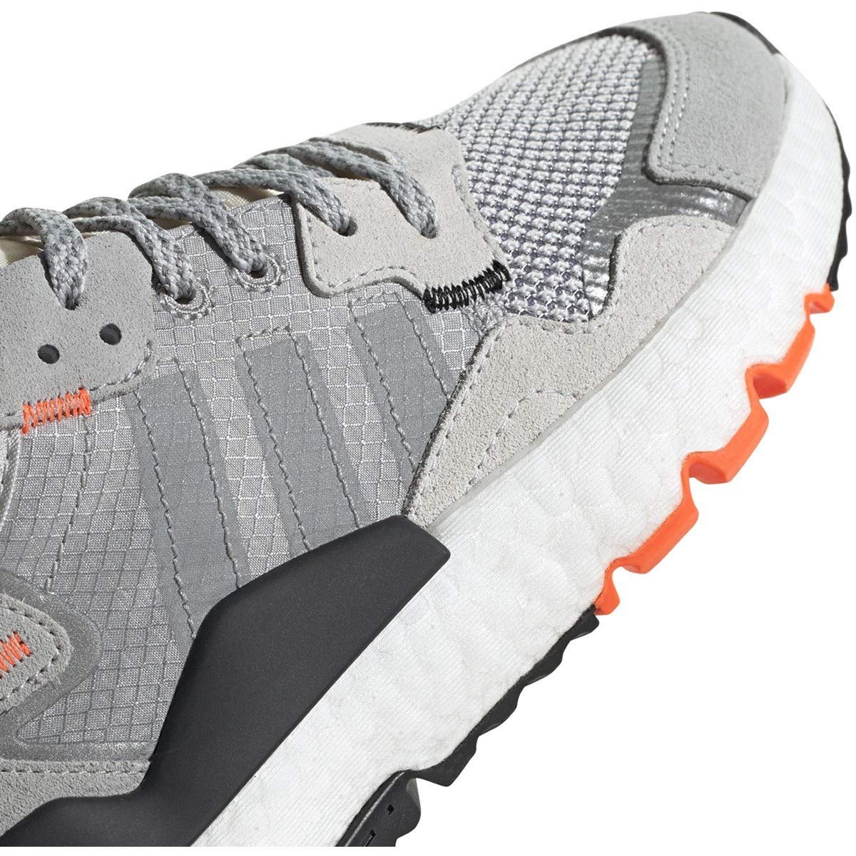 adidas Boys NITE Jogger Running Shoes - Carbon/Black (DB2807) | Lightweight Sneakers for Kids, Comfortable Athletic Shoes for School, Sports & Daily Wear