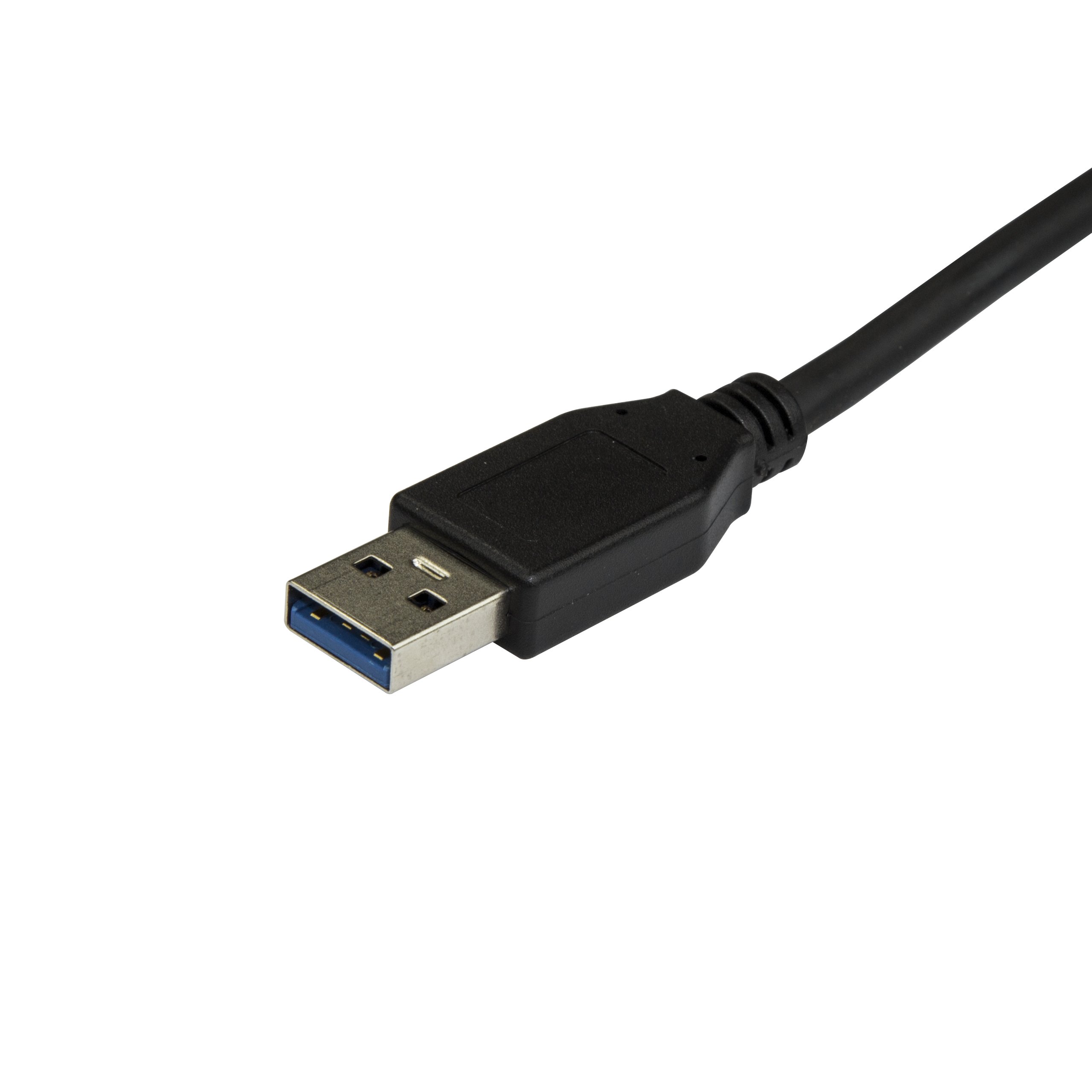 StarTech.com USB 3.1 to USB C Cable 1.6ft (0.5m) - High Speed 10Gbps Data Transfer - USB-C to USB-A Adapter Cord for Laptops, Smartphones & Tablets - Perfect for Charging & Syncing Devices