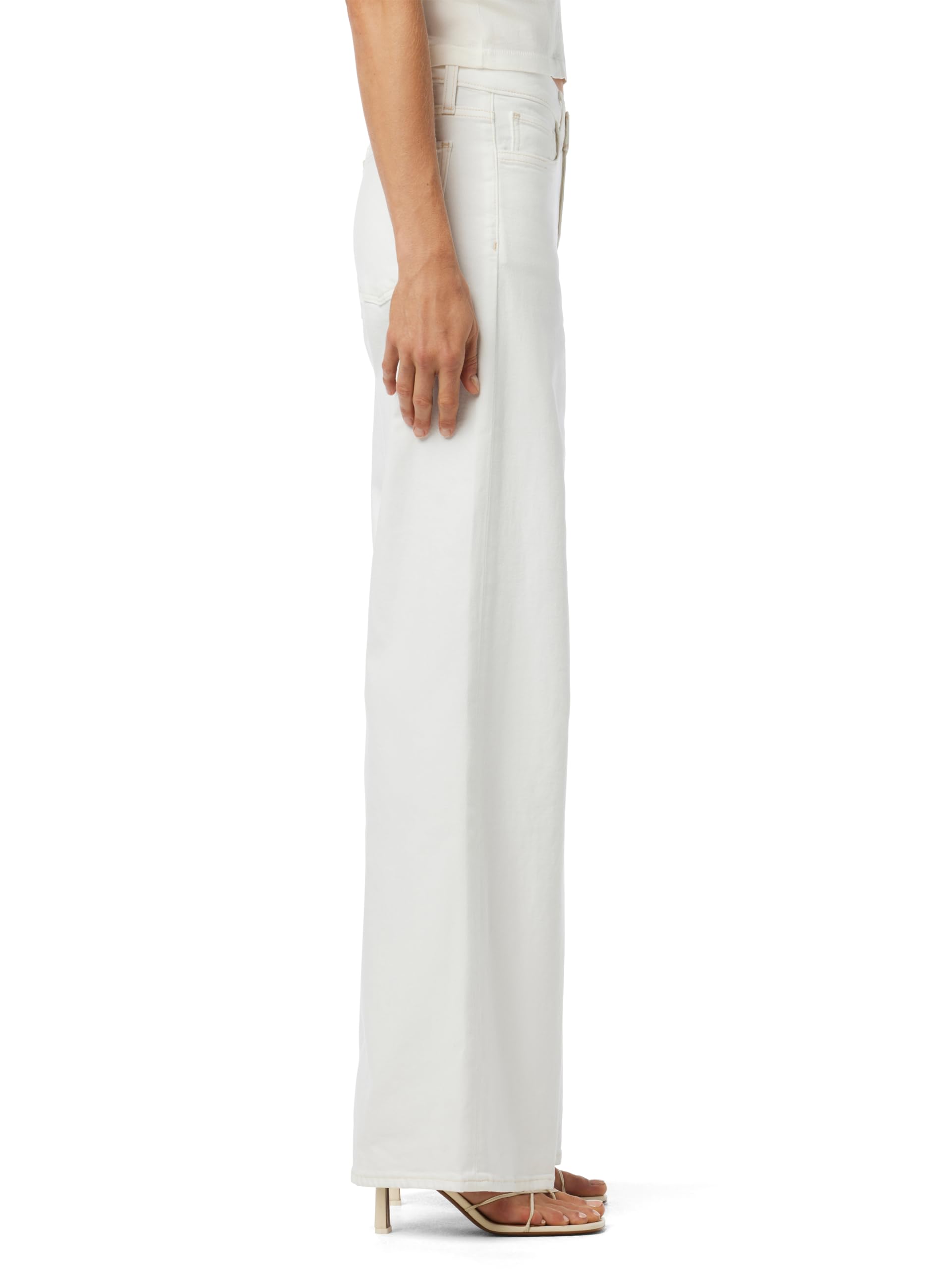 Joe's Women's Low Rise Wide Leg Jeans - Stretchy Comfort Denim Pants for Casual Wear, Street Style & Everyday Outfits
