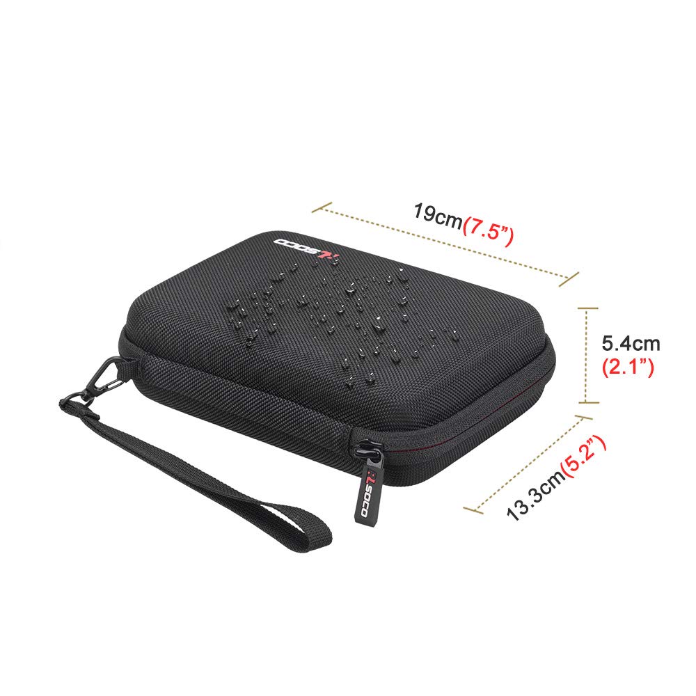 RLSOCO Protective Case for RODE Wireless GO II & RODE Wireless GO - Durable Carrying Storage Pouch for Wireless Microphone System - Perfect for Travel, Vlogging, Podcasting, and Studio Recording