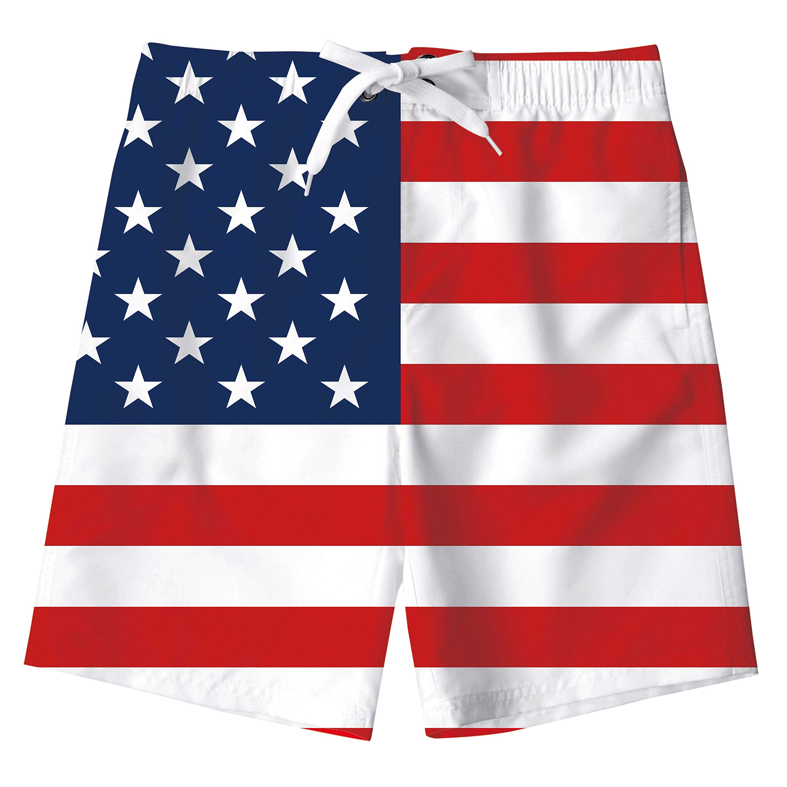 UNICOMIDEA Boys Quick Dry Swim Trunks with Mesh Lining - Comfortable Beach Shorts for Kids Ages 5-14 - Perfect for Swimming, Surfing, and Summer Outdoor Activities