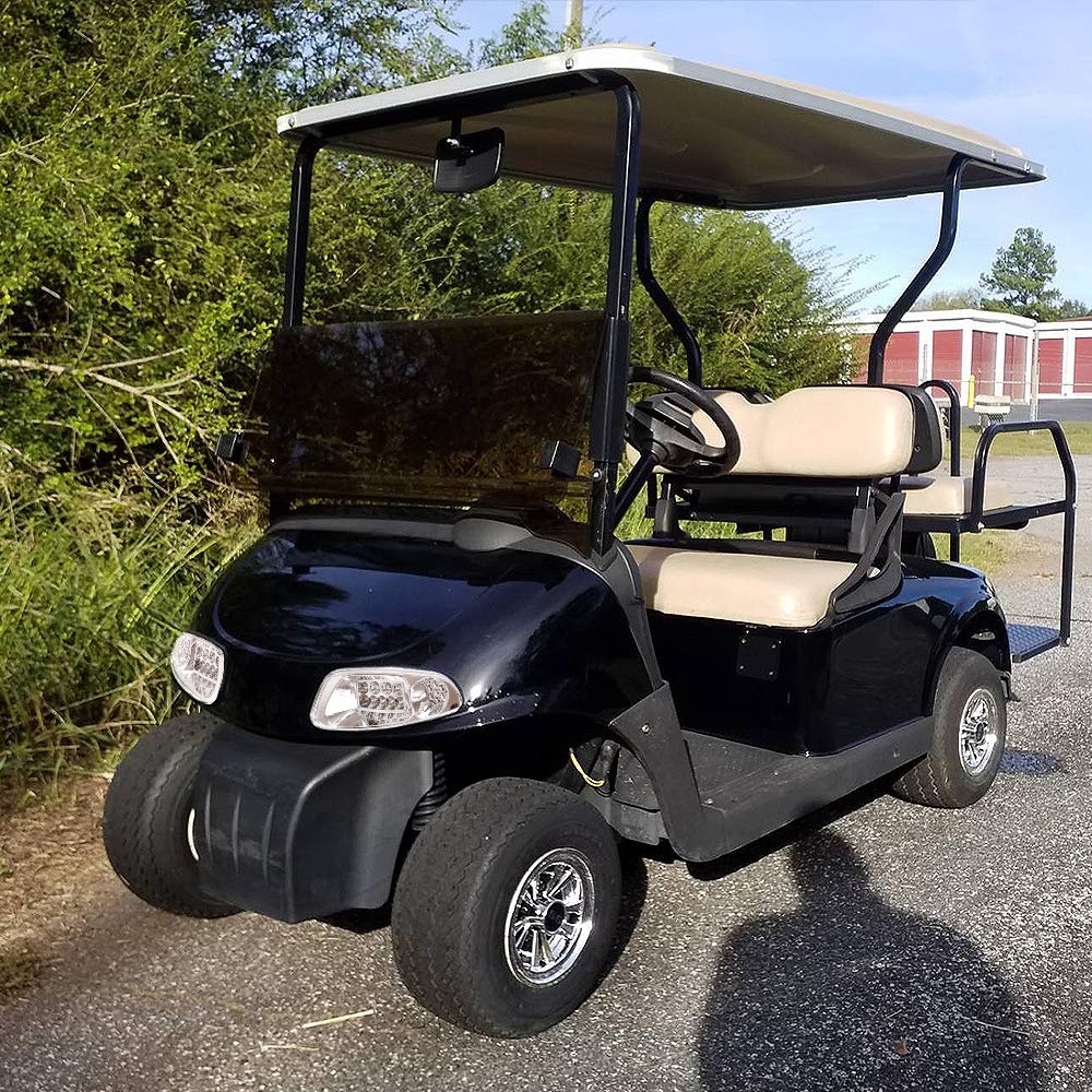 EZGO RXV 08-15 Golf Cart Lights Kit - 12V Headlights & Tail Lights with Turn Signals for Street Legal Use
