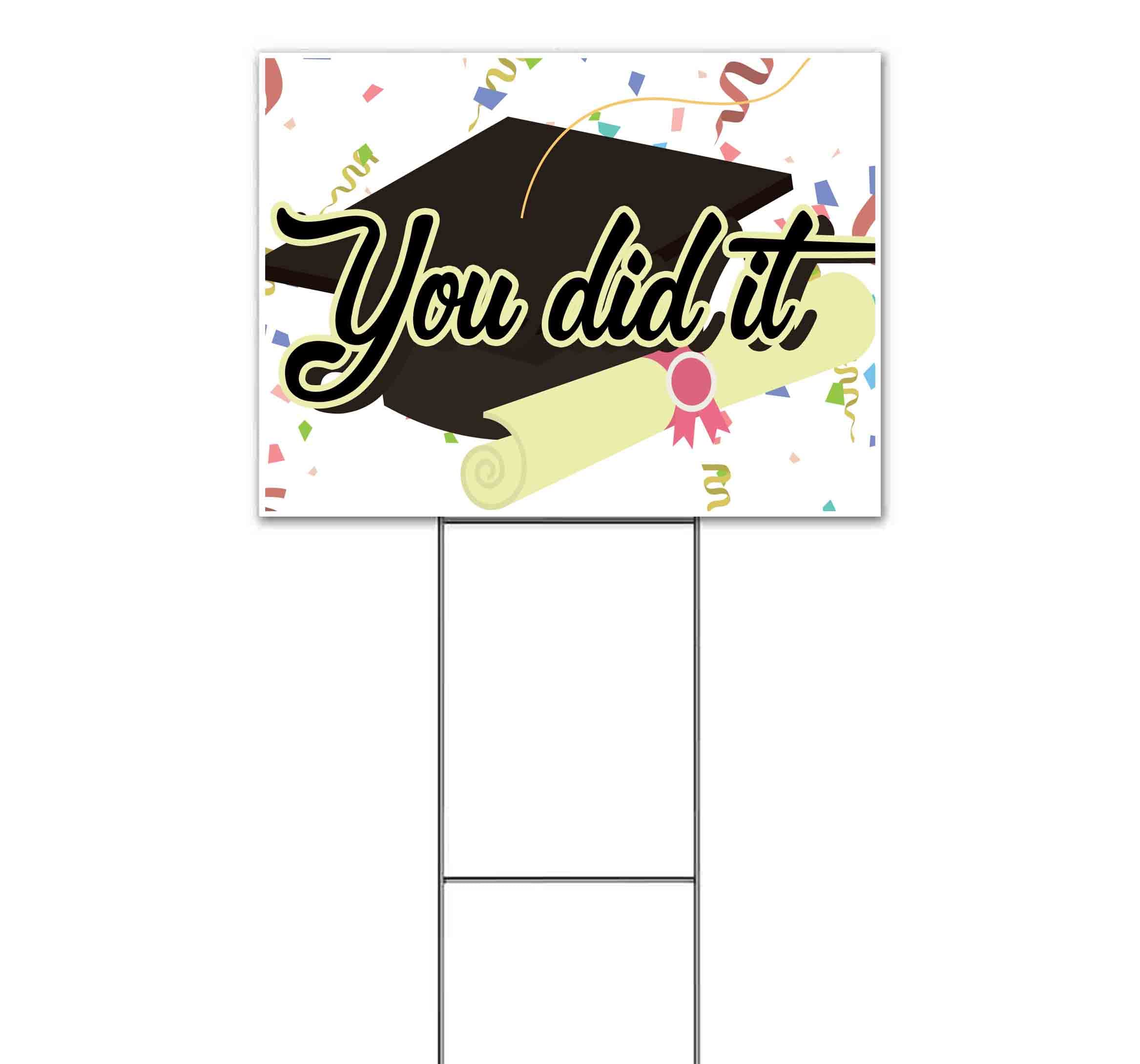 You Did It!