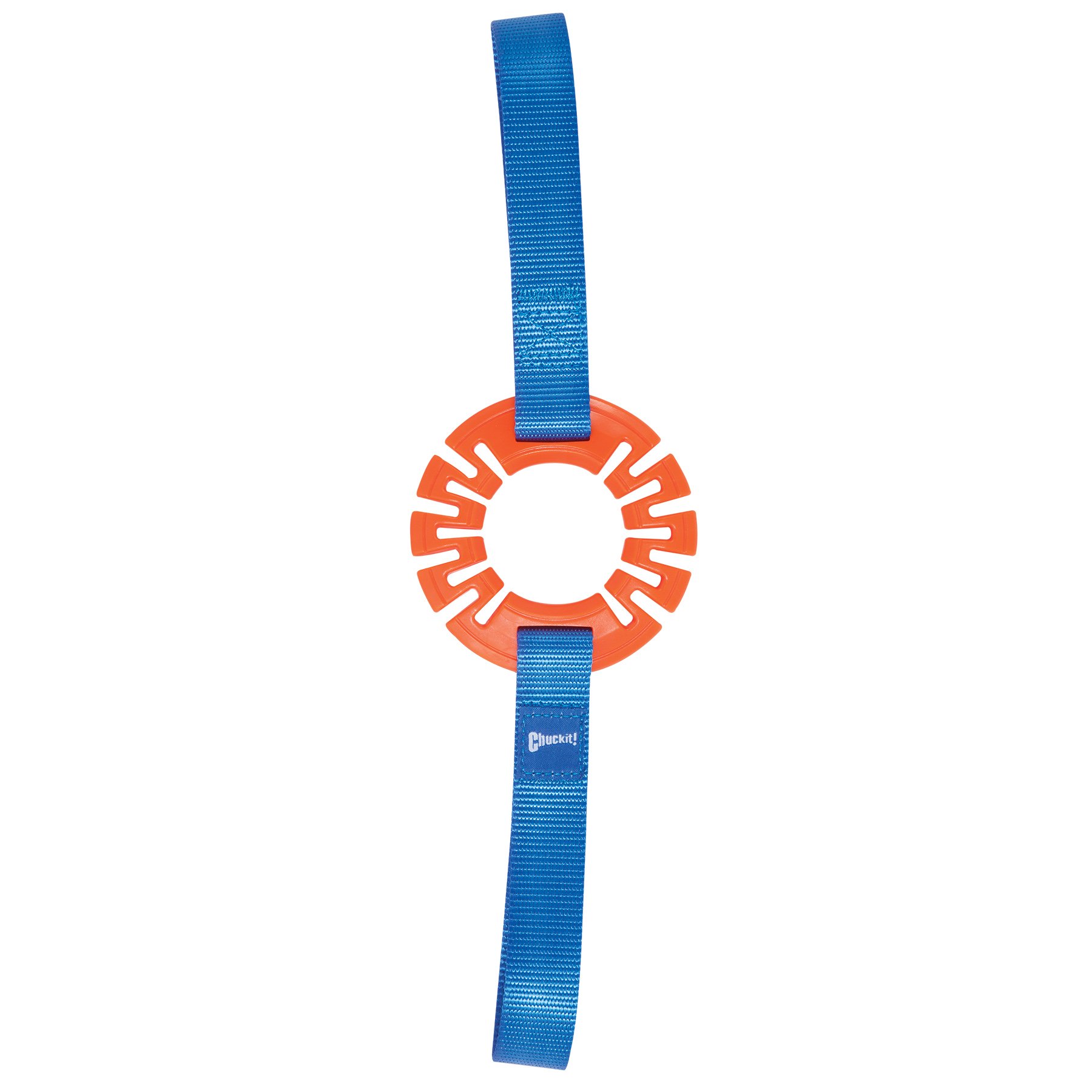 ChuckIt! Ring Tug Dog Toy for Small Dogs - Durable Interactive Chew Toy for Puppies & Small Breeds - Perfect for Fetch, Tug-of-War & Outdoor Play