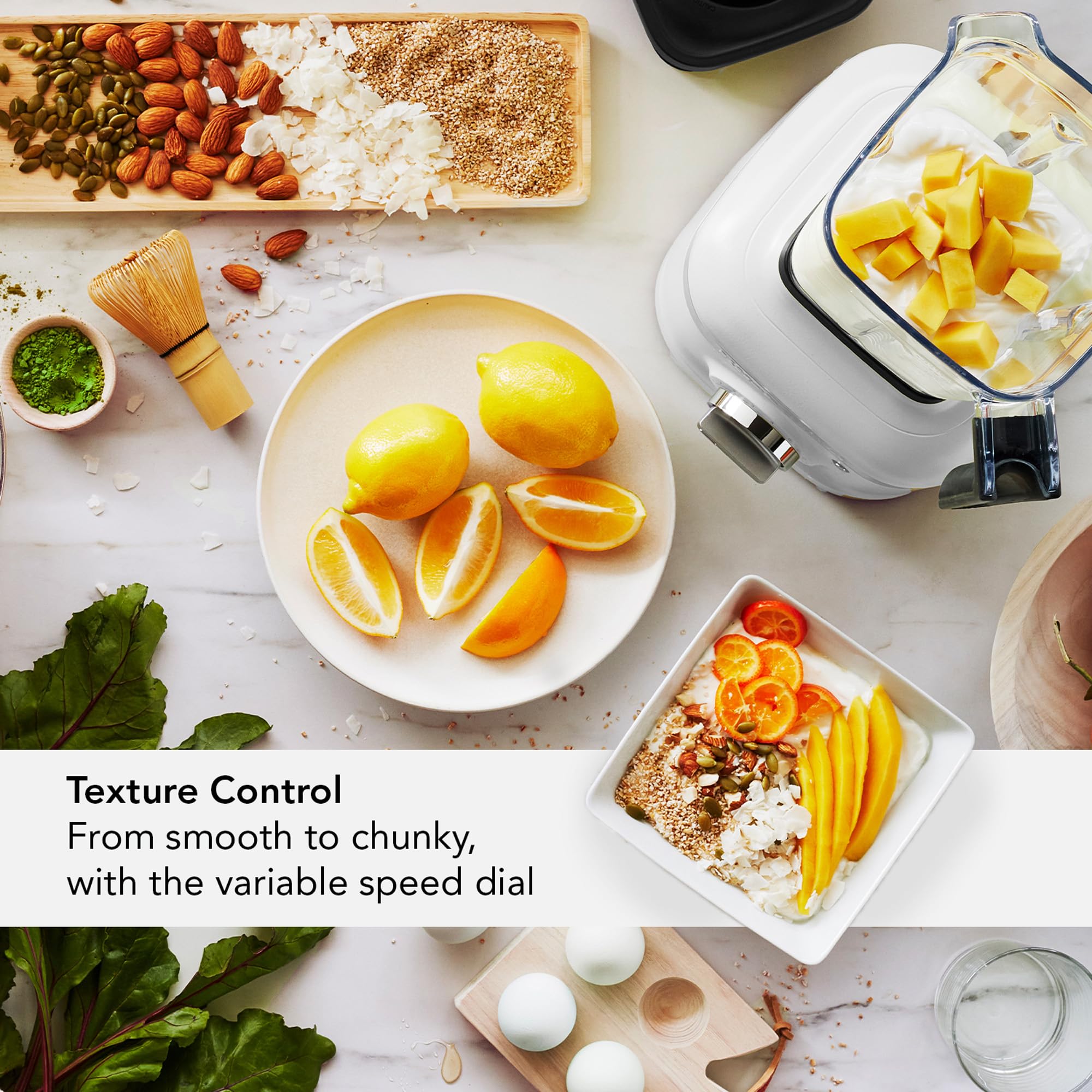 KitchenAid K400 Blender 56oz - Variable Speed with Tamper for Smoothies & Soups