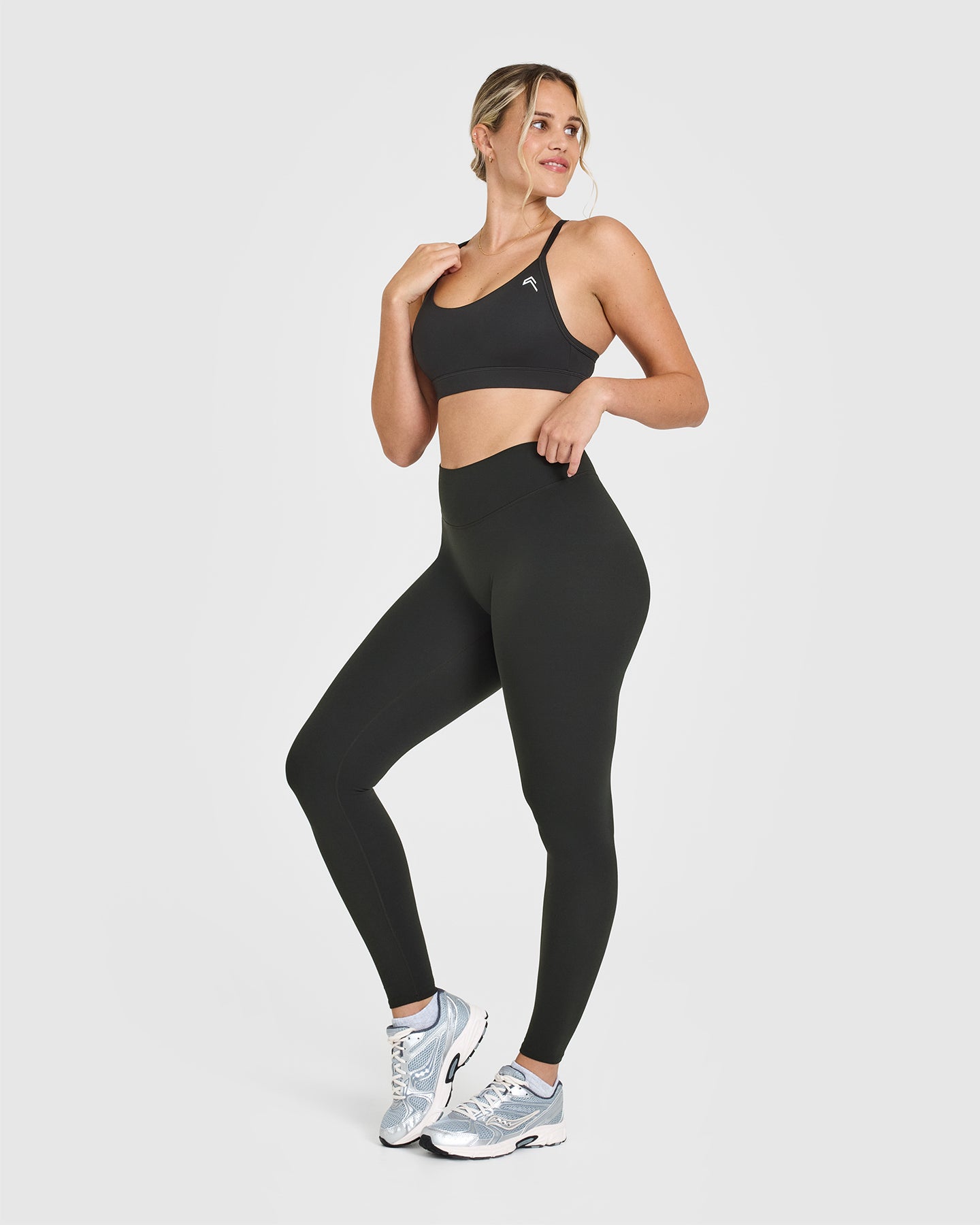 SoftMotion™ High Waist Yoga Leggings for Women - Ultra Soft Stretchy Black Workout Pants - Perfect for Yoga, Gym, Running & Lounge Wear