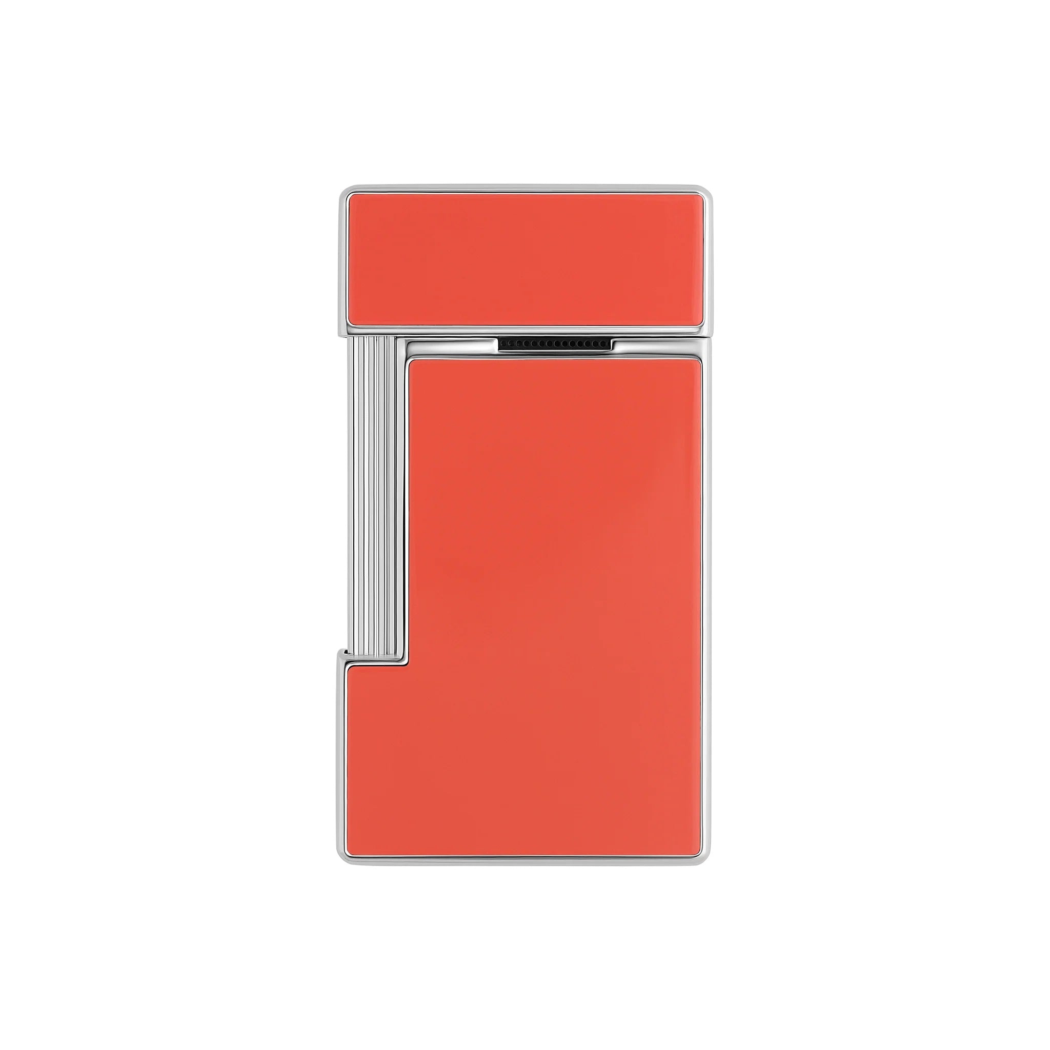 S.T. Dupont Slimmy Coral Lacquer & Chrome Lighter - Premium Luxury Cigar & Cigarette Accessory for Gifts, Collectors & Smoking Enthusiasts