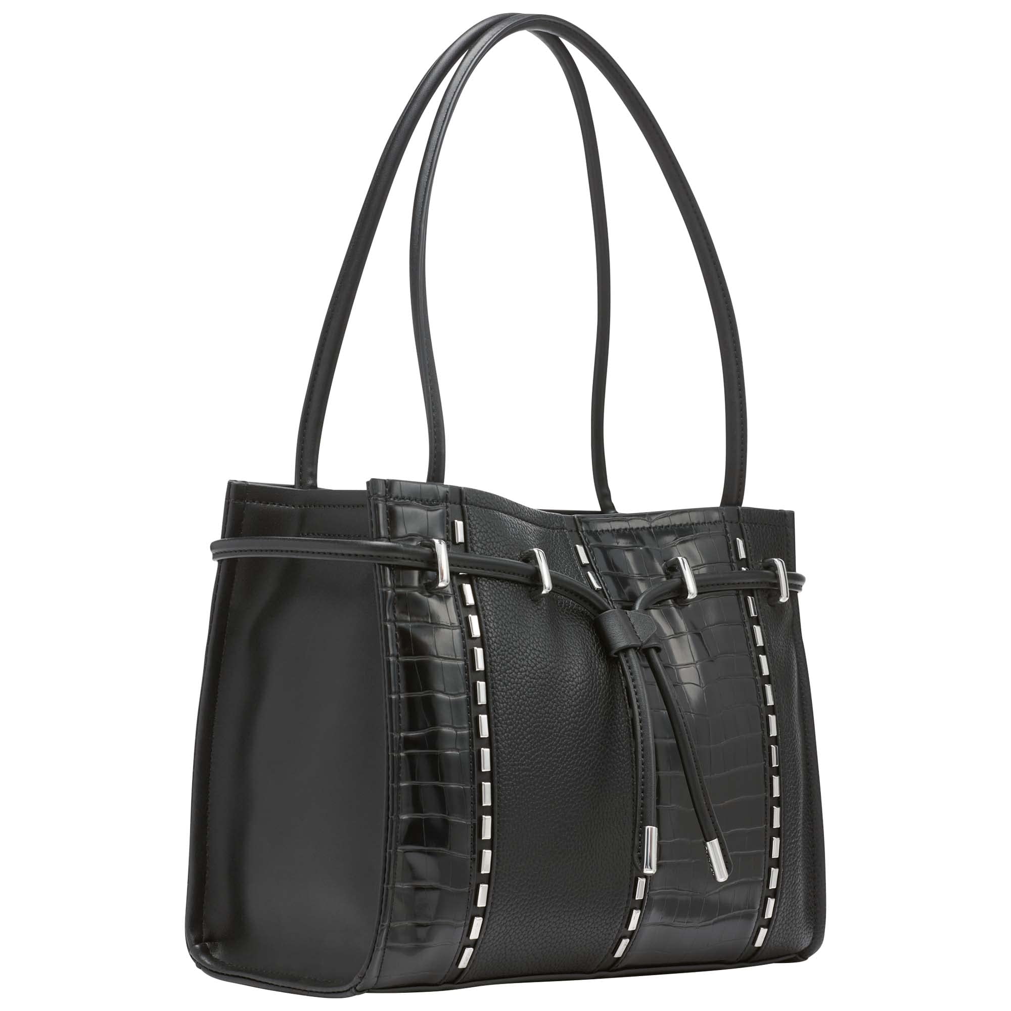 Calvin Klein Fatima Drawstring Shoulder Bag for Women | Fashionable Crossbody Purse | Perfect for Work, Travel & Everyday Use