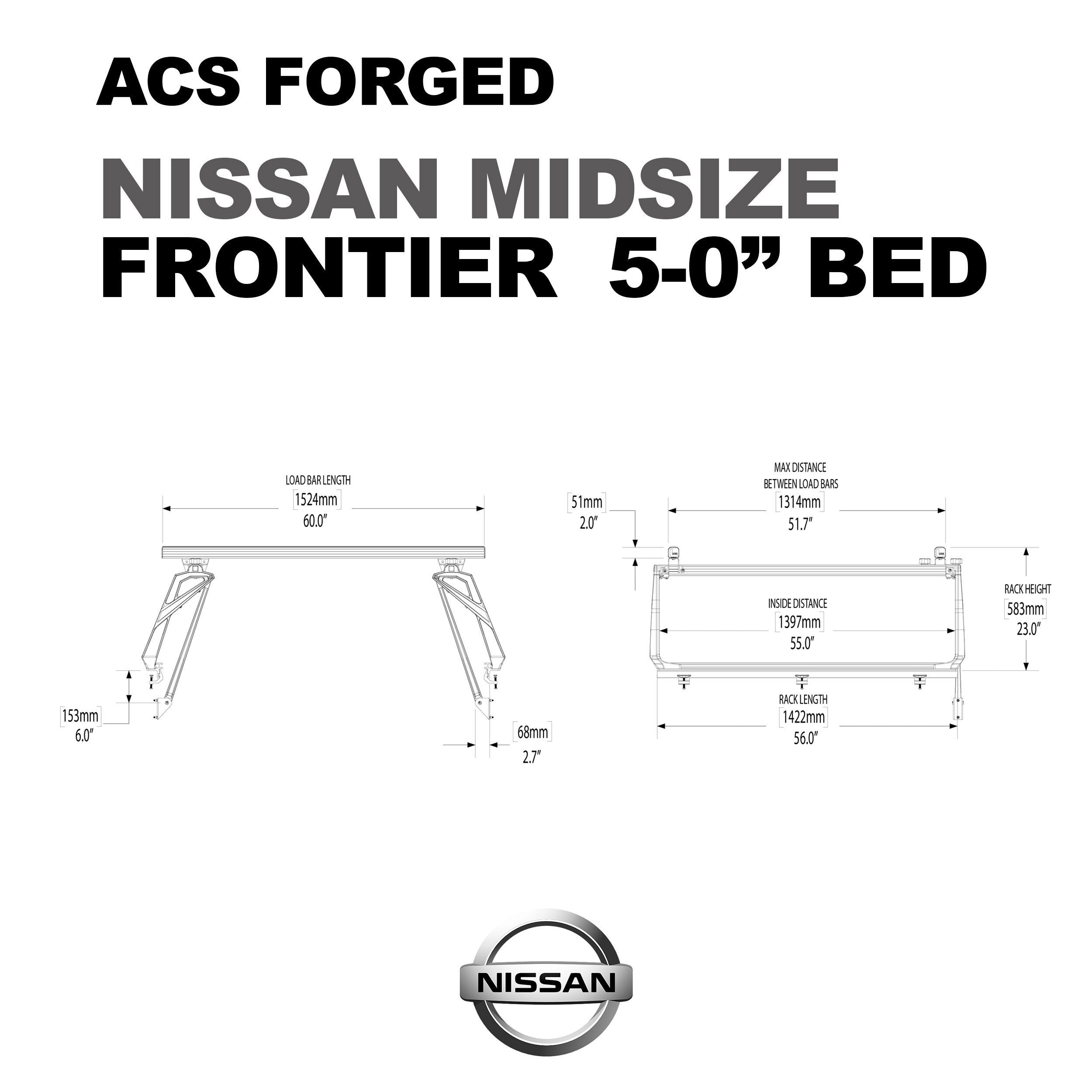 2005-2023 Nissan Frontier ACS Forged Wheels - High Performance Alloy Rims for Off-Road & Street Driving
