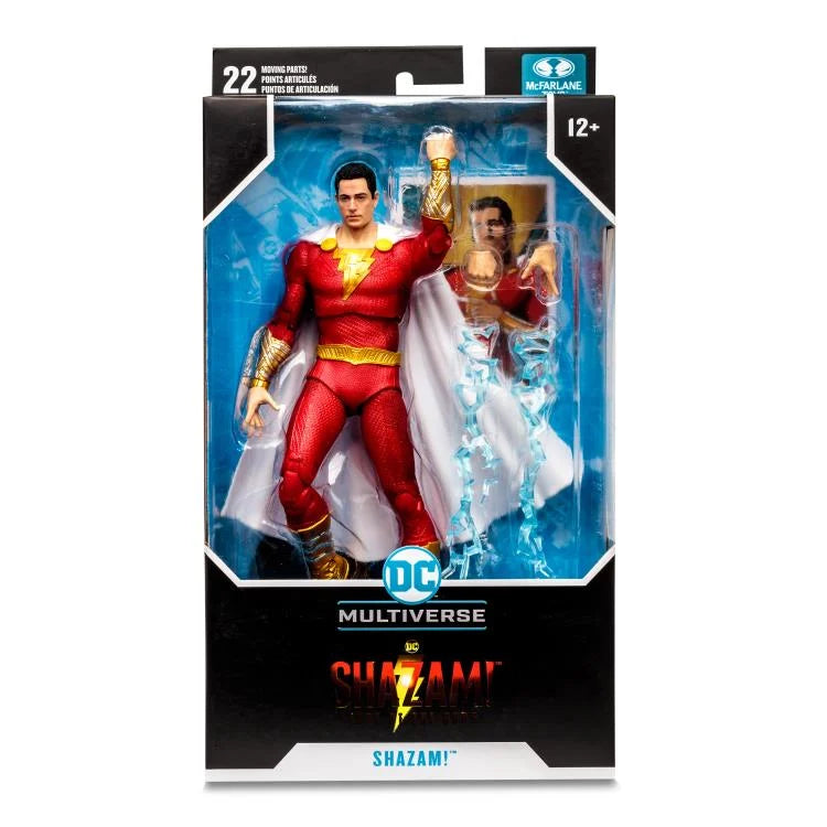 DC Multiverse Shazam! Fury of the Gods 7-Inch Action Figure - Collectible Movie Character Toy for Display & Play - Perfect for DC Fans, Collectors & Superhero Battles