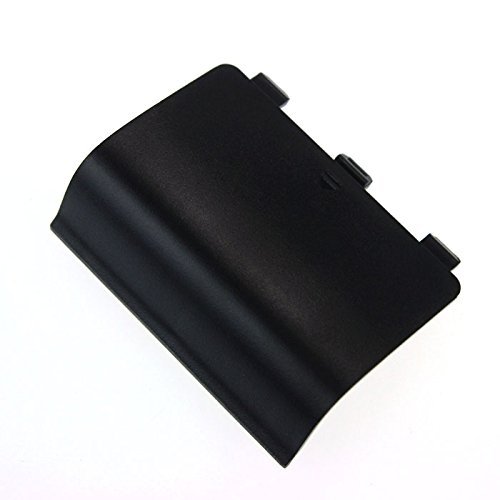 Xbox One Wireless Controller Battery Door Cover Replacement - Black | Durable Shell Case for Enhanced Gaming Experience