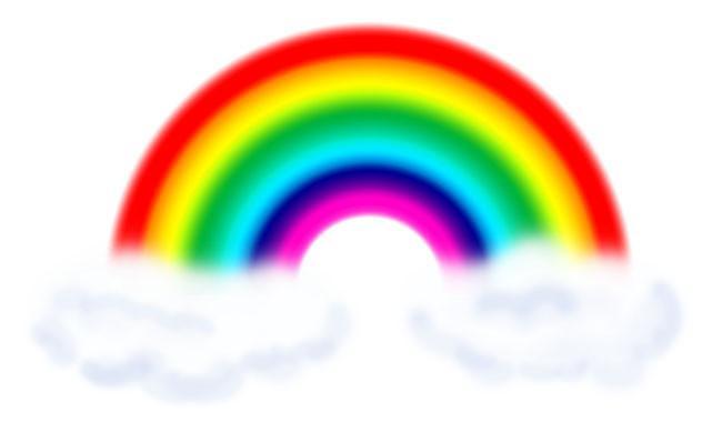 Primary Rainbow Wall Decal - Colorful Kids Room Decor, Nursery Stickers, Playroom Wall Art - Perfect for Bedrooms, Classrooms & Play Areas