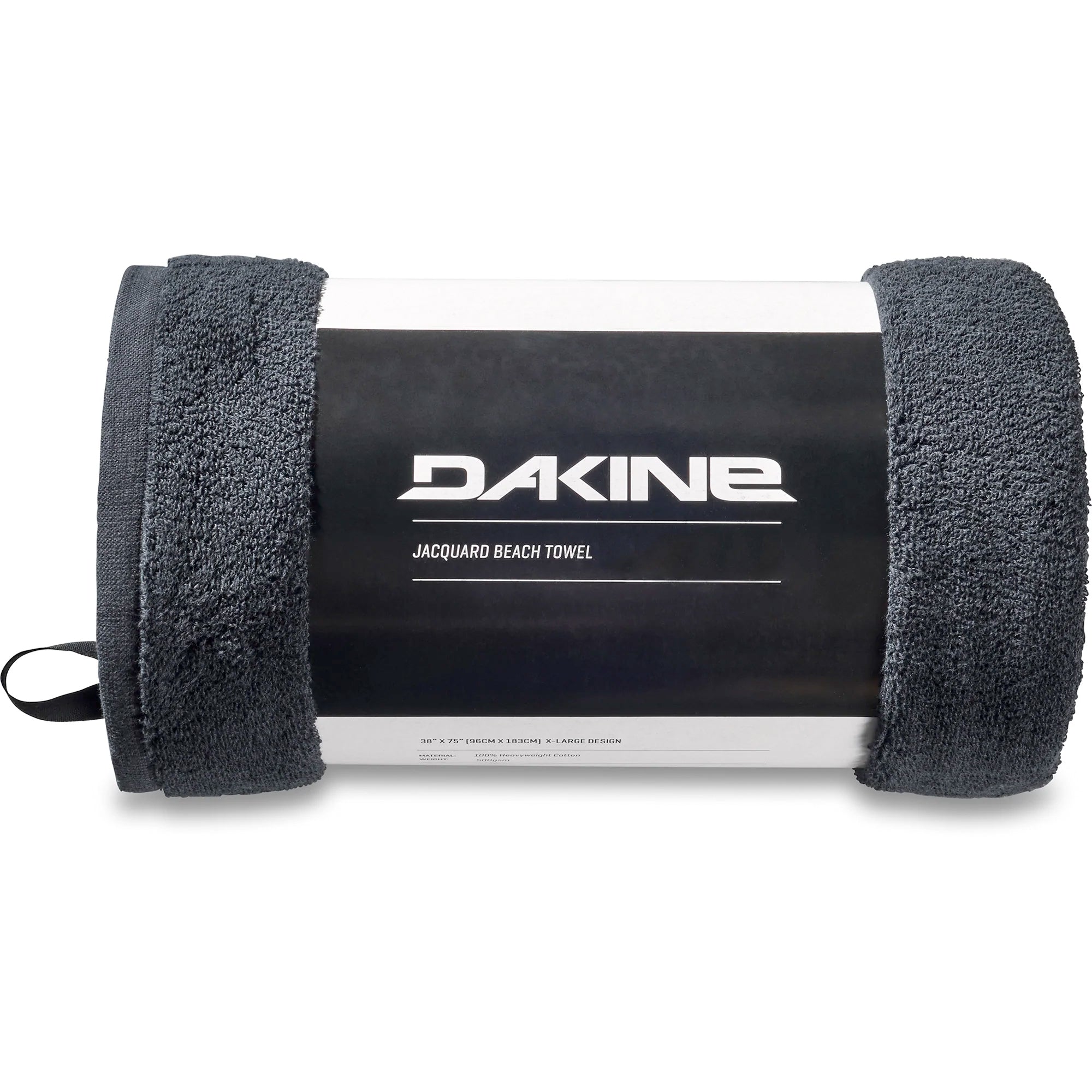 Dakine Jacquard Beach Towel - Premium Soft & Absorbent Black Sand-Free Towel for Pool, Beach & Travel | Quick-Dry & Lightweight