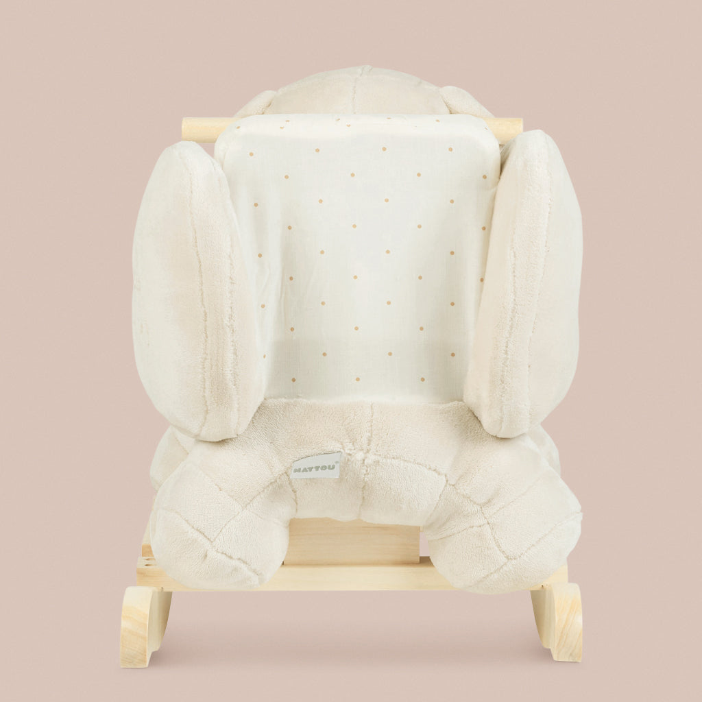 Charlie the Dog Rocker Plush Toy - Soft Vanilla Stuffed Animal for Kids, Perfect for Cuddling, Playtime & Nursery Decor