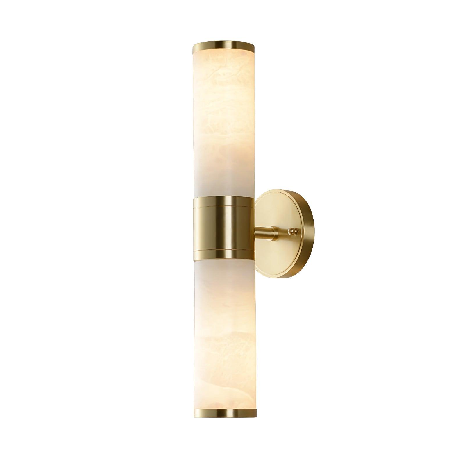 Lampatron Alabaster Wall Lamp - Elegant Handcrafted Sconce Lighting for Bedroom, Living Room & Hallway - Perfect for Ambient and Accent Lighting