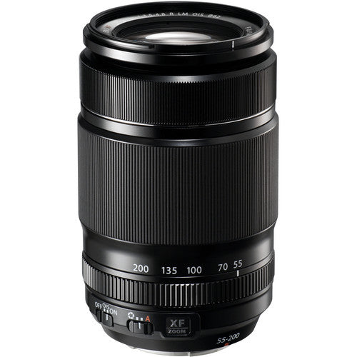 Fujifilm XF 55-200mm f/3.5-4.8 R LM OIS Telephoto Zoom Lens for Fuji X-Mount Cameras - Perfect for Travel, Wildlife & Portrait Photography