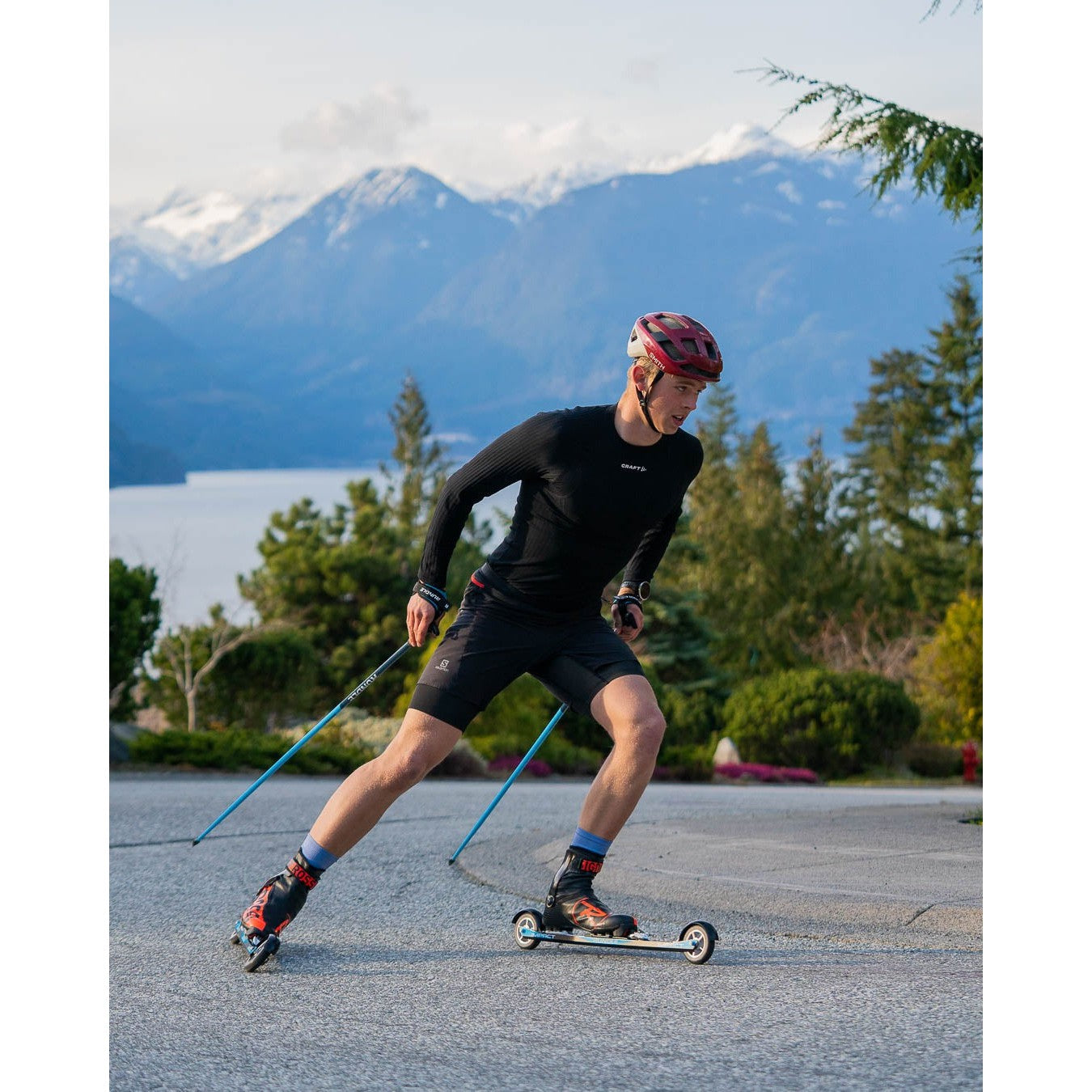 Rundle Impact Skate Roller Skis - Professional Rollerblades for Outdoor Fitness & Training - Perfect for Cross-Training, Inline Skating, and Urban Commuting