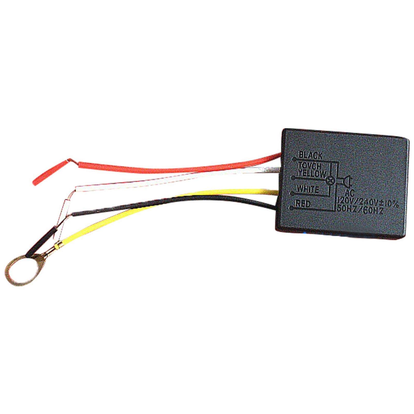 KASCLINO 3-Way Touch Dimmer Switch - 220V ON/OFF Lamp Control Module with Touch Sensor - Replacement Dimmer for Table Lamps & Bulbs (1pc) - Perfect for Bedside Lighting, Living Room Ambiance & Office Desk Lamps