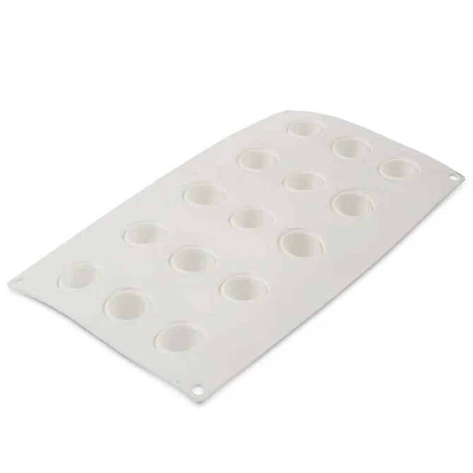 Premium Mini Truffles 20-Cavity Silicone Chocolate Mold with 15 Shapes - Perfect for Baking, Candy Making, Cake Decorating & DIY Desserts