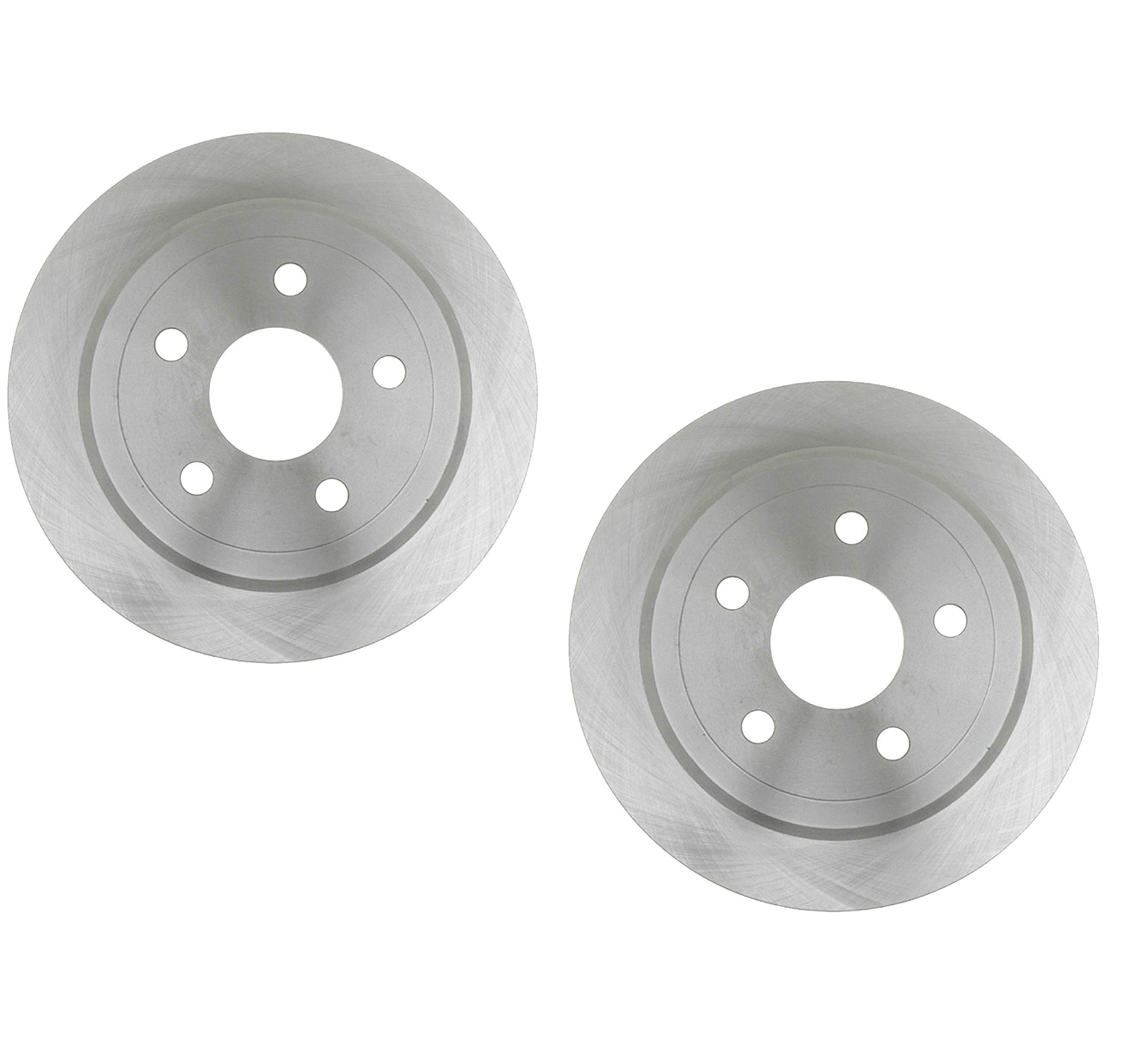 315mm Rear Disc Brake Rotors Pair Set for Jeep Wrangler JK JL TJ - Perfect for Off-Roading & Daily Driving