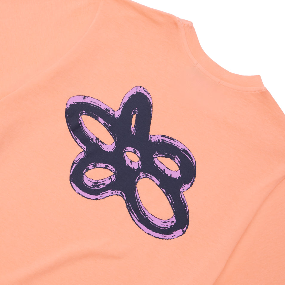 DBE Women's Crop Tee - Soft Peach Cotton Short Sleeve T-Shirt for Casual Wear & Summer Outfits